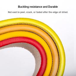 Wuta 30ml profissional borda de couro pintura tintura a óleo borda vestir cor casacos acabamento de couro suprimentos diy artesanato bordas de sapato de couro - Image 3