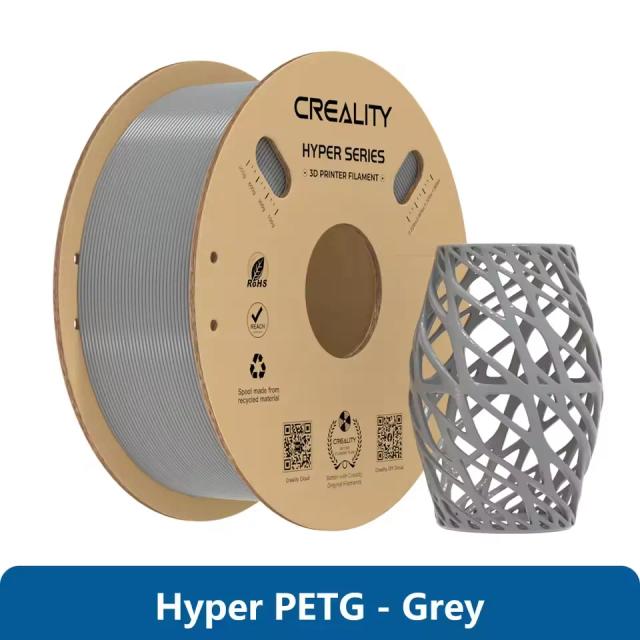 CREALITY Filamento Hyper PETG 1.75mm 1kg Alta Velocidade Precisão ±0.03mm