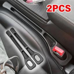 2 pçs assento de carro gap filler assento fenda caixa armazenamento saco entre assentos console organizador decoração interior acessórios automóveis - Image 1