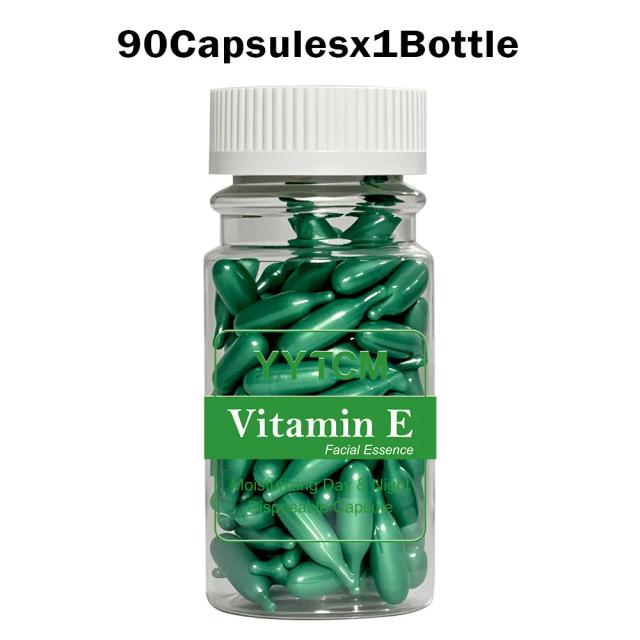 Cápsulas de Sérum Vitamina E Hidratante Facial 90 Cápsulas