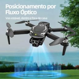 DLI V88 Pro Drone Profissional Câmera Dupla, Controle Remoto Inteligente, Wifi FPV, Pacote Promocional Contendo 2 Baterias - Image 3