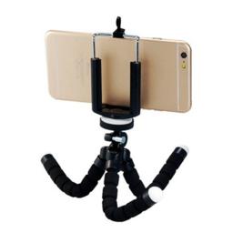 Portátil Flexível Mini Tripé Suporte com Obturador Remoto, Polvo Suporte De Esponja, Smartphone Clip, iPhone Live - Image 2