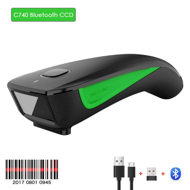 NETUM C750 Scanner de Código de Barras 2D Bluetooth Portátil