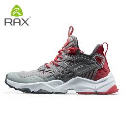 Rax tênis de corrida masculino e feminino, calçado esportivo ao ar livre, respirável, leve, malha de ar, superior, antiderrapante, sola de borracha natural - Image 2