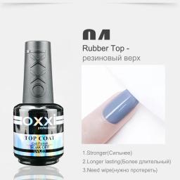 OXXI 15ml Base e Top Coat para Esmalte em Gel, Verniz Semipermanente, Top Coat de Borracha, Base Coat, Gellac UV LED, Esmalte Permanente - Image 6
