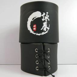 Kung fu wing chun como manequim de madeira especial grosso almofada asa chun kung fu madeira manequim cabeça proteger frete grát - Image 2