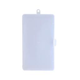 1 pc papelaria adesivos caixa de armazenamento de plástico organizador recipiente arte ferramenta caso para artesanato desktop - Image 5