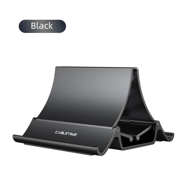 Cabletime Suporte Vertical para Laptop Ajustável Economia de Espaço