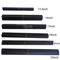 12 pçs besta parafuso do eixo de seta de carbono 16-22 polegadas seta broadheads nocks palhetas para besta parafuso diy acessórios tiro com arco - Image 1