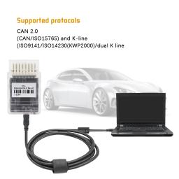 Ferramenta de Diagnóstico Automotivo OpenPort 2.0 ECU FLASH para Reprogramação de Chip, OBD 2 OBD2, Scanner J2534 para Mercedes Benz - Image 4