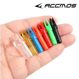 60 peças de pontas de flecha para arco e flecha com diâmetro interno de 6,2 mm para hastes de fibra de carbono e fibra de vidro com diâmetro interno de 6,2 mm, acessório DIY para arco e flecha. - Image 3