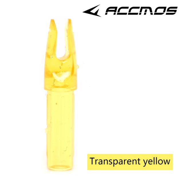 60 peças de pontas de flecha para arco e flecha com diâmetro interno de 6,2 mm para hastes de fibra de carbono e fibra de vidro com diâmetro interno de 6,2 mm, acessório DIY para arco e flecha.
