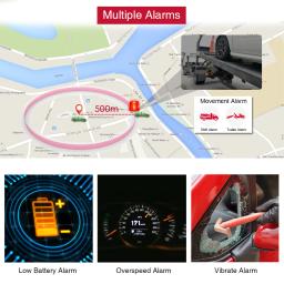 Rastreador gps para carro tkstar tk905, 5000mah, 90 dias em espera, 2g, localizador de veículos, à prova d'água, ímã, aplicativo web gratuito - Image 4