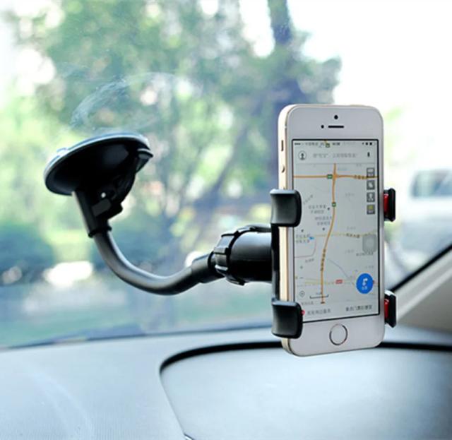 Crouch Suporte de Telefone Universal 360° Flexível para Painel e Para-brisa