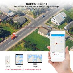 Rastreador gps para carro tkstar tk905, 5000mah, 90 dias em espera, 2g, localizador de veículos, à prova d'água, ímã, aplicativo web gratuito - Image 2