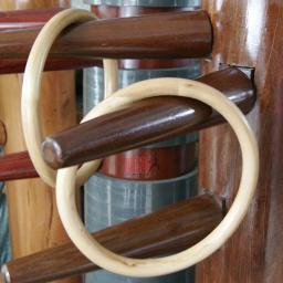 Wing chun kung furattan anel de treinamento mão ponte força kung fu artes marciais equipamento exercício anel rattan - Image 1