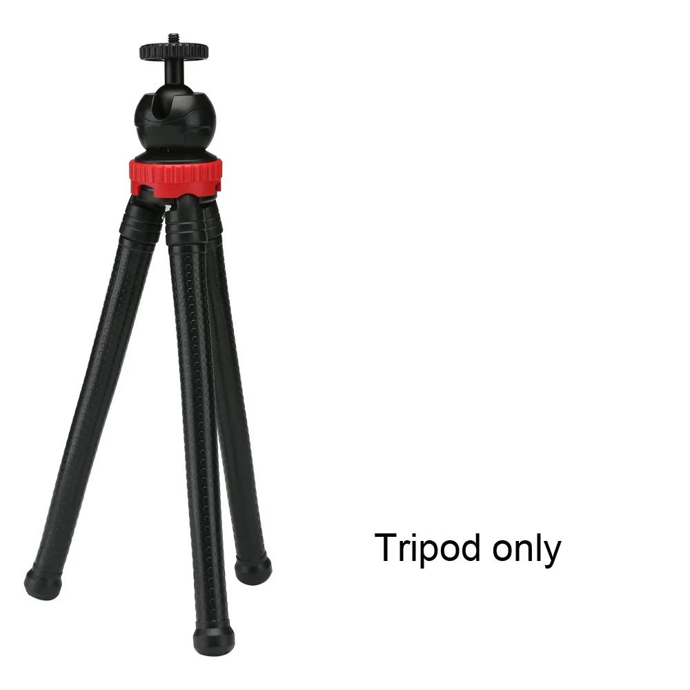 Tripé de mesa portátil flexível polvo travelmobile telefone tripé suporte monopé selfie vara para iphone dslr câmera gopro - Image 1