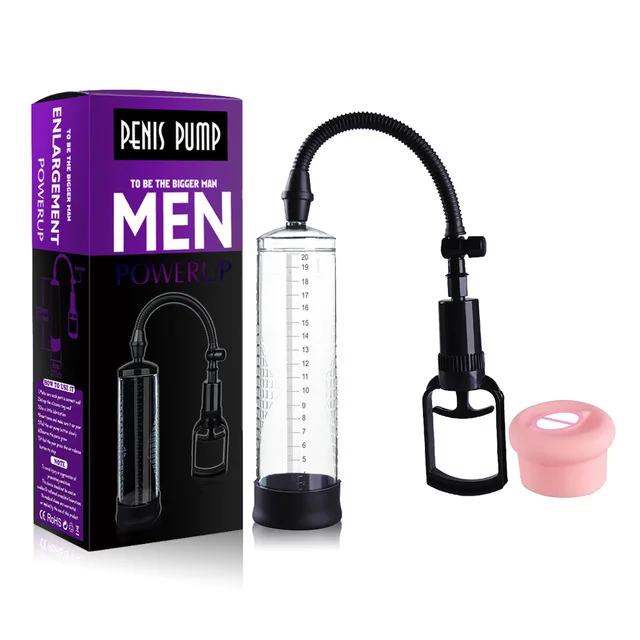 Bomba de Vácuo para Aumento Peniano - Extensor Masculino - Brinquedo Sexual