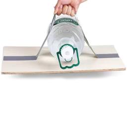 Super pegajoso pano fita adesiva tapete piso fitas à prova dwaterproof água de alta viscosidade prateado cinza fita adesiva diy decoração para casa 10 metros - Image 4