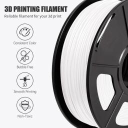 Filamento para impressora 3D JAYO PETG/pla plus 2.0, 3 rolos, sem bolhas, liso, várias cores, filamento 3D adequado para impressoras FDM, 1 rolo/1,1 kg - Image 4