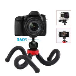 Tripé de mesa portátil flexível polvo travelmobile telefone tripé suporte monopé selfie vara para iphone dslr câmera gopro - Image 1