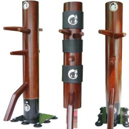Kung fu wing chun como manequim de madeira especial grosso almofada asa chun kung fu madeira manequim cabeça proteger frete grát - Image 1