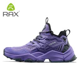 Rax tênis de corrida masculino e feminino, calçado esportivo ao ar livre, respirável, leve, malha de ar, superior, antiderrapante, sola de borracha natural - Image 6