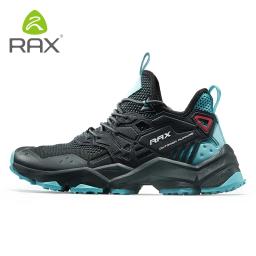Rax tênis de corrida masculino e feminino, calçado esportivo ao ar livre, respirável, leve, malha de ar, superior, antiderrapante, sola de borracha natural - Image 4