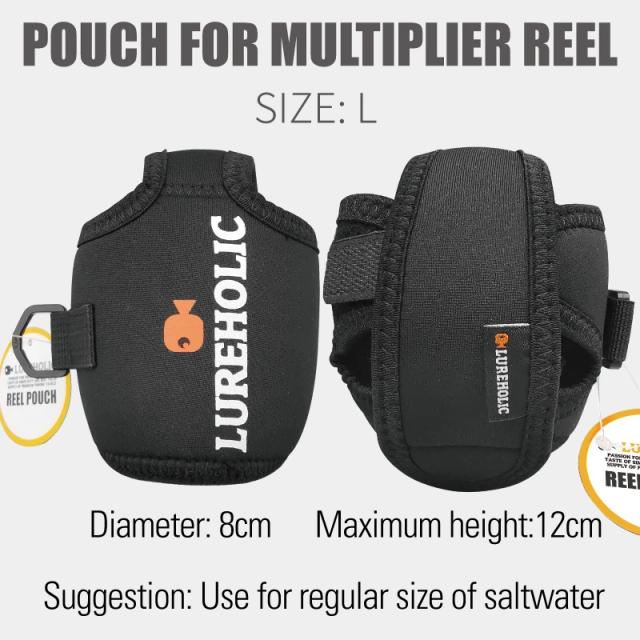 Lureholic Bolsa para Carretilha de Pesca em Neoprene Protetora