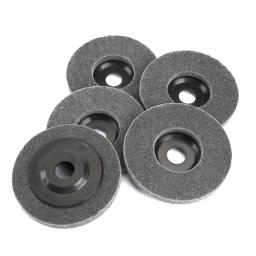 Disco de polimento de fibra de nylon de 4, 4,5 e 5 polegadas (100/115/125mm), disco abrasivo não tecido para polimento e lixamento de metal, pacote com 2/5/10 peças. - Image 1