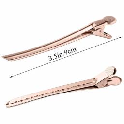 Aço inoxidável Hair Care Clips, Cabeleireiro Seccionamento Clips, Clips para Barber, Hair Cut Use, Styling Tools, 5 pcs, 10pcs - Image 6