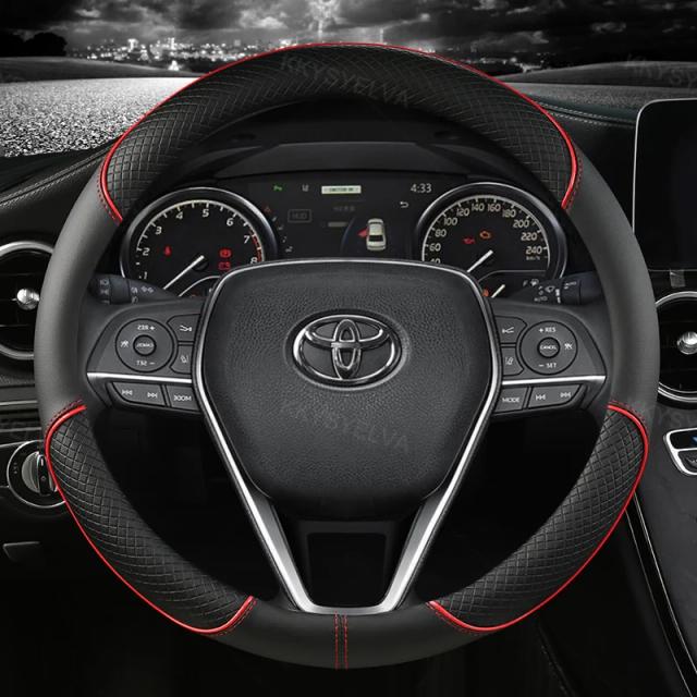 Capa de Volante Couro 38cm Toyota Universal