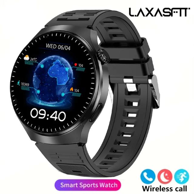 G.L Wear Smartwatch Masculino Tela HD 1.52" Rastreamento de Saúde Bluetooth Chamadas