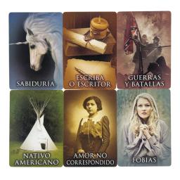 Cartas Oráculo da Vida Passada Espanhola, Edição de 44 Peças, Jogos de Tabuleiro, Baralho de Tarô, Cartas de Jogar - Image 5