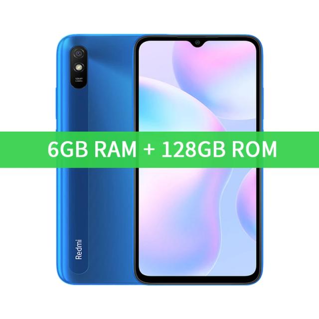 Xiaomi Redmi 9A Global ROM 64GB/128GB Celular 5000mAh 6.53" Helio G25 Octa Core 13MP