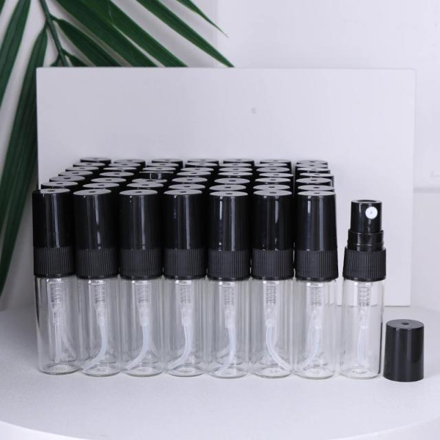 Frasco de Vidro Transparente para Perfume Spray 3ml