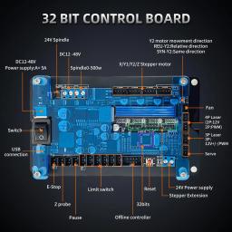 CNC 3018Pro Max Router Machine, GRBL, Controlador Offline, Todo O Quadro De Alumínio, Fresadora Para Madeira, Metal, Escultura, Corte - Image 3
