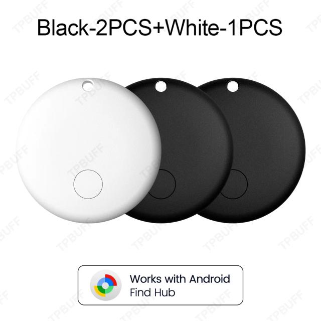 Google Find My Rastreador Anti-perda Localizador de Longa Distância com Voz para Malas Chaves Bolsas Brinquedos 1 unidade