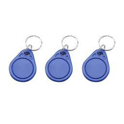 10/50/100 peças 13.56mhz rfid keykobs somente leitura s50 proximidade ic cartão inteligente token tag chave fobs para sistema de controle de acesso - Image 4