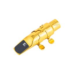 Profissional tenor soprano alto saxofone metal bocal laca de ouro sax aisiweier boca peças 56789 - Image 5