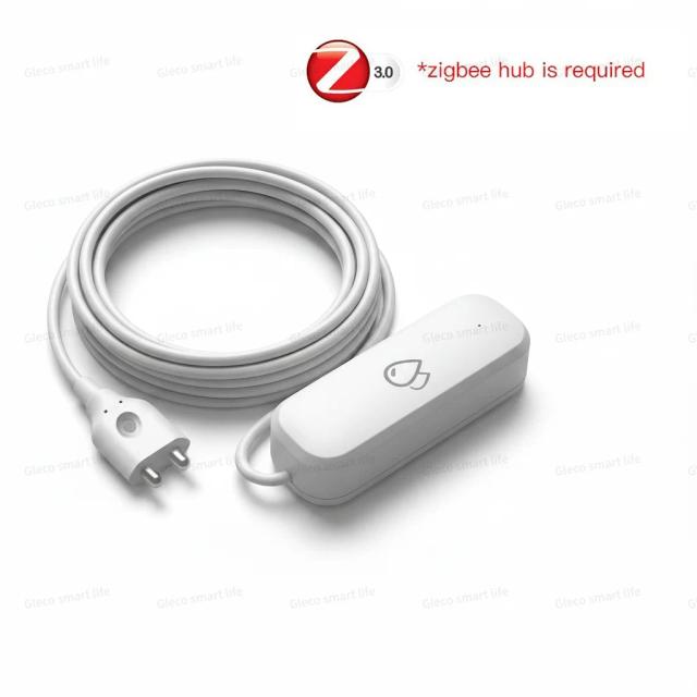Sensor de Água Zigbee Detector de Vazamento Alarme Inteligente para Tuya Smart Life