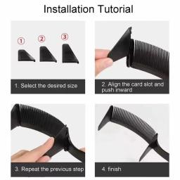 Pente de Cabeleireiro Profissional Curvo para Corte Reto e Posicionamento de Cabelo - Image 2
