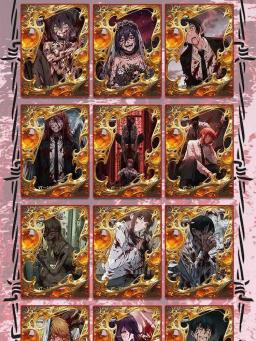 Cartão Colecionável Premium Chainsaw Man em Metal, 1 Cartão por Caixa Individual, Cartão Raro de Personagem de Anime Denji Aki Makima, Venda no Varejo - Image 3