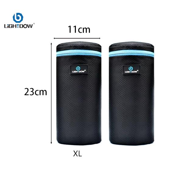 Lightdow Bolsa de Lente de Câmera Portátil em Poliéster para Lentes DSLR