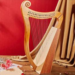 Fstee-cordas completas 2 conjunto 38 substituição de cordas de náilon para peças de instrumento de harpa de sete cordas para har - Image 1