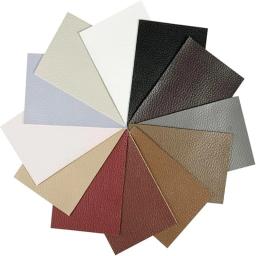 5 Peças de Couro Bovino de Cores Variadas para Artesanato em Couro DIY, Materiais de Couro em Diferentes Cores - Image 2