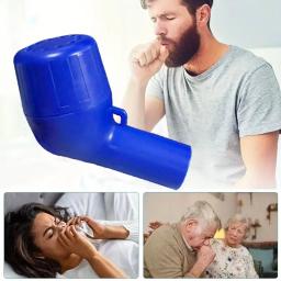 Treinador Respiratório para Alívio de Muco e Pulmões, Ferramenta de Exercício de Respiração para Todas as Faixas Etárias, Atletas e Nadadores - Image 2