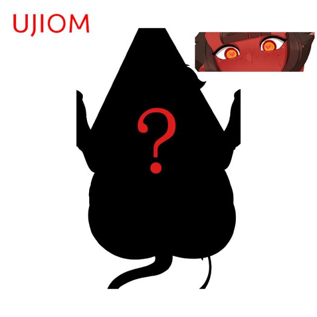 UJIOM Meru Anime Figure Binding Girl Adesivo de Parede Vinil 1 Unidade