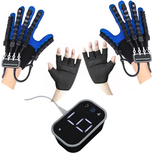 Luvas Robô de Reabilitação para Hemiplegia e AVC - Treinamento e Massagem Inteligente