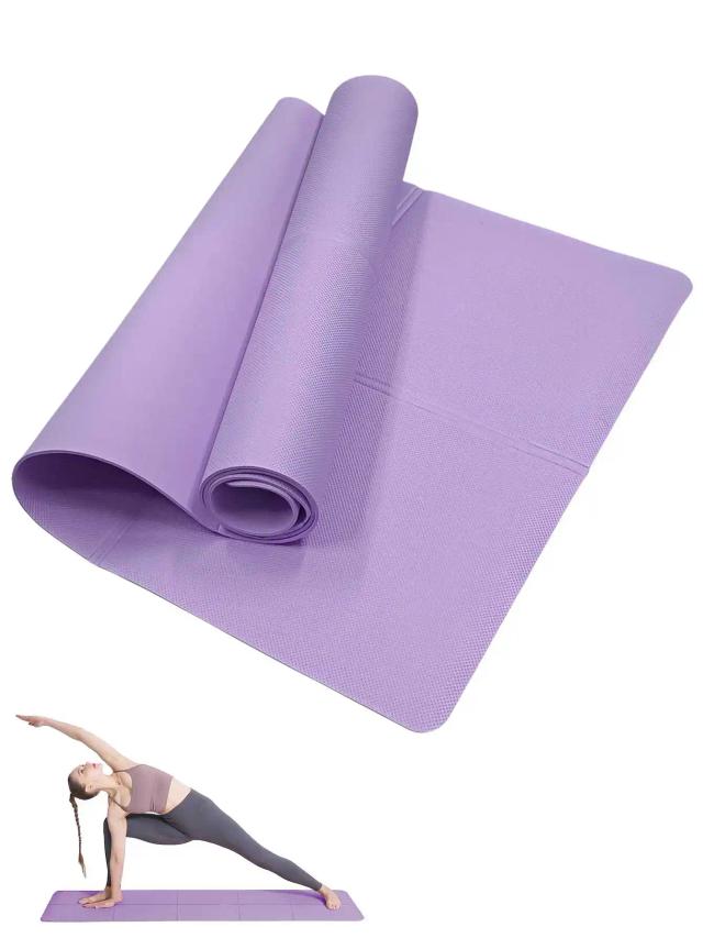 Tapete de Yoga Fitness Antiderrapante 6mm